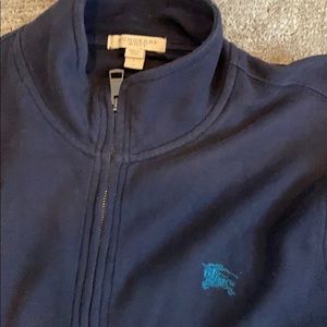 Burberry sweater zip up
